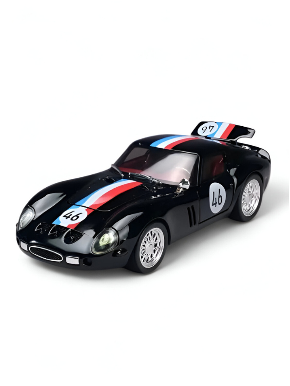 Black - Ferrari 250 GTO – Premium Metal Diecast Collectible Toy | High Simulation Classic Sports Car Model Scale 1:32 TV5397.