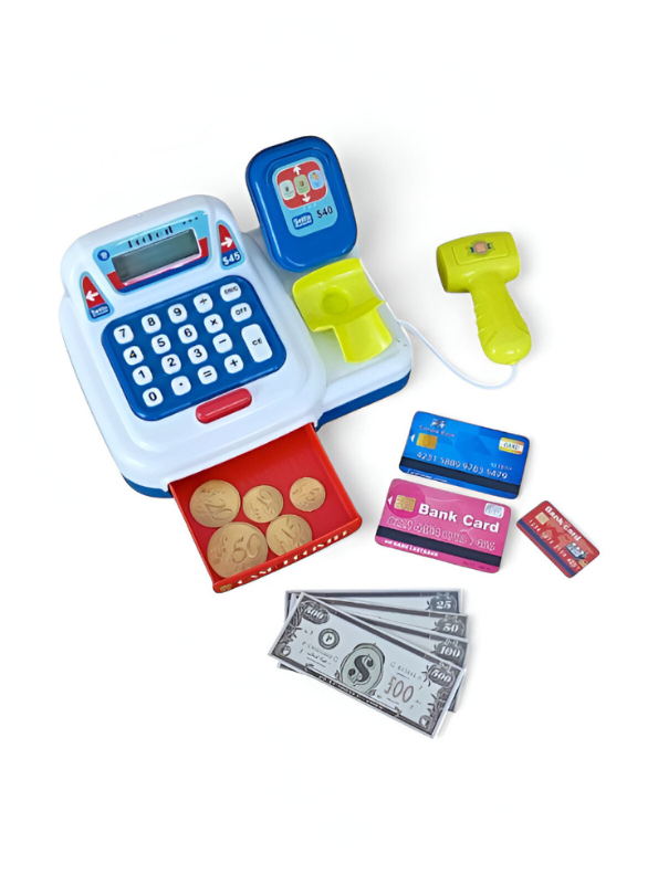 Toy Cash Register with Working Scanner & Accessories | Kids Pretend Play NX15524