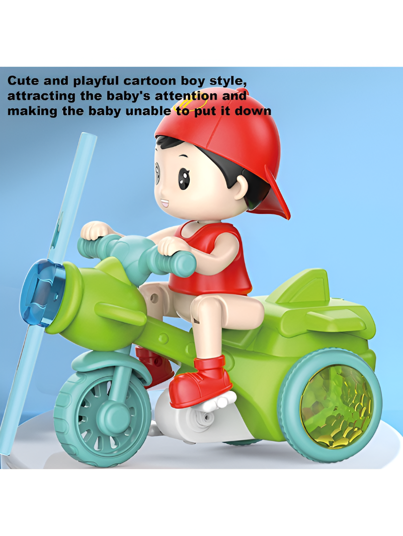 Cool Tricycles Stunt Performance Toy with Lights, Music, and Spinning Propeller LMI13969
