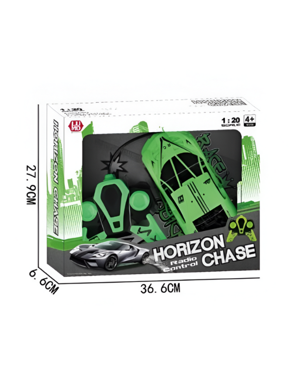Green RC Sport Racing Car 1:20 | Remote Control Horizon Chase Style with Opening Doors | 4+ LMI15499