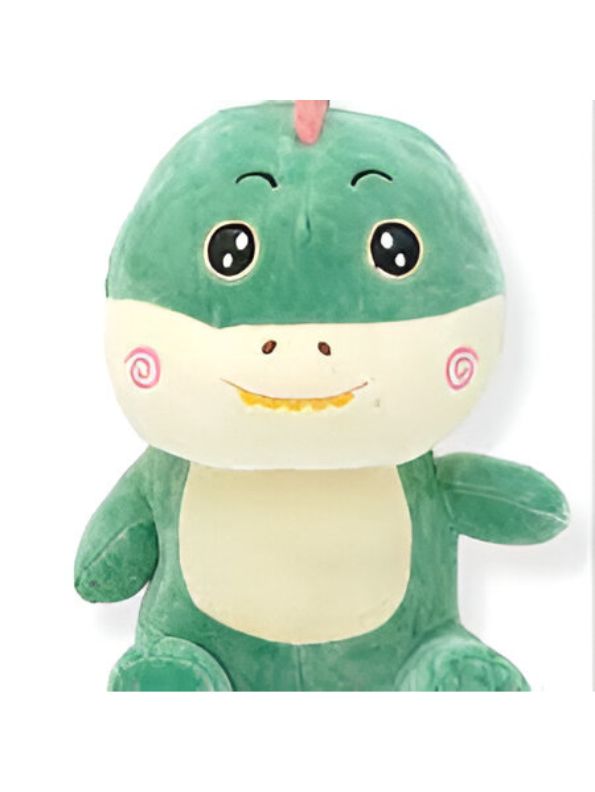 GREEN - DinoHug Plush Toy – 10-inch Ultra-Soft Dinosaur Stuffed Animal | Cute & Cuddly Gift for Kids - MS14149