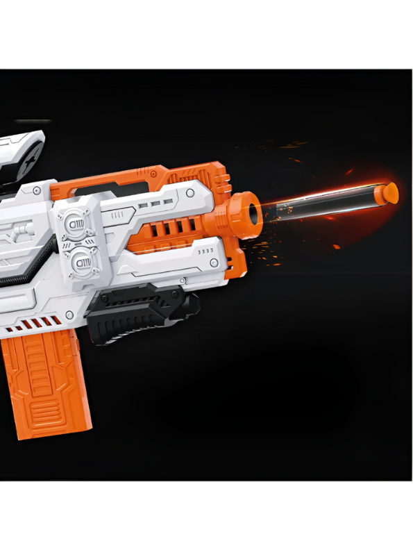 FAST PIONEER Toy Foam Dart Blaster | Large Rifle with Scope and 24 Darts NX13510