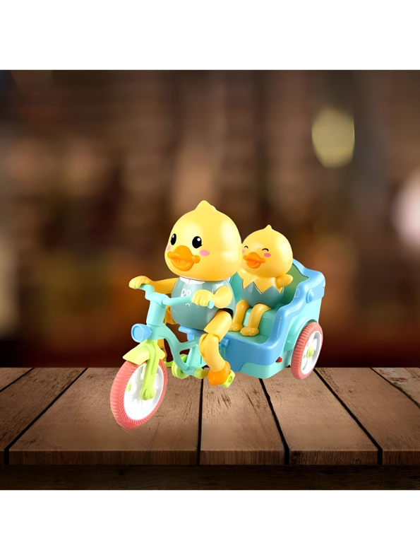 Dancing Duck Electric Tricycle Toy with Music and Lights for Kids LMI11158