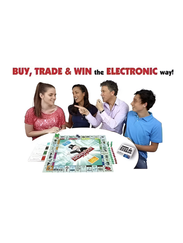 Educational Family Board Game: Mastering Money Management with Electronic Monopoly LMI12639