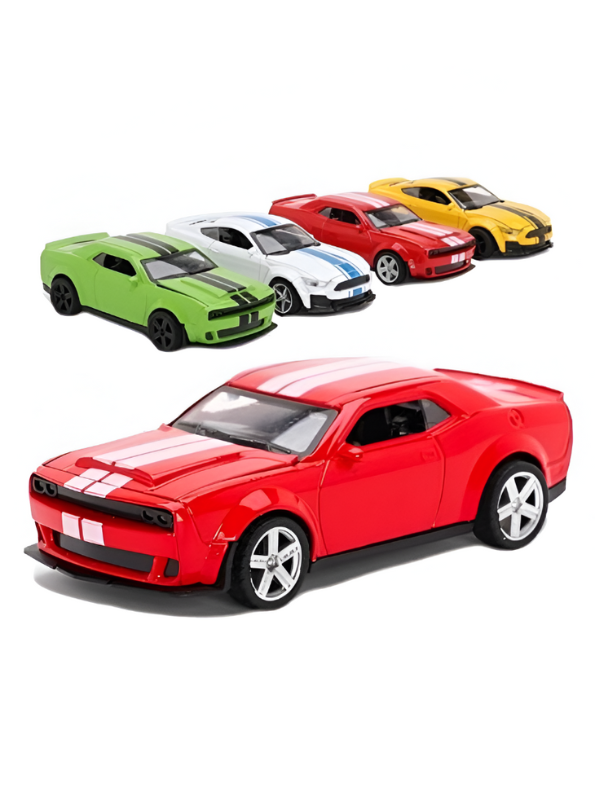 Dodge Challenger SRT Hellcat Die-Cast Model Car 1:32 Scale - Opening Doors, Hood & Trunk LMI15610