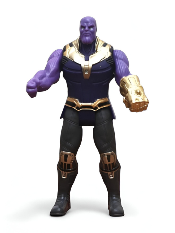 Avengers Thanos Super Power Hero Action Figure with Gauntlet TV626