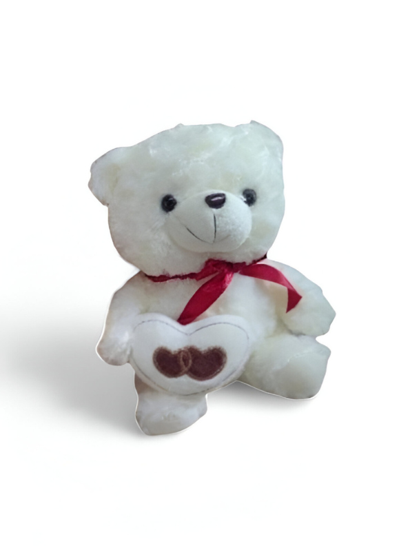 White - Cute & Cuddly Teddy Bear Plush Toy for Kids | Stuffed Animal Soft Toy LMI14775