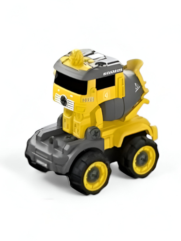 DIY Build & Take Apart Cement Mixer Truck Toy for Kids | Educational Construction Vehicle LMI15595