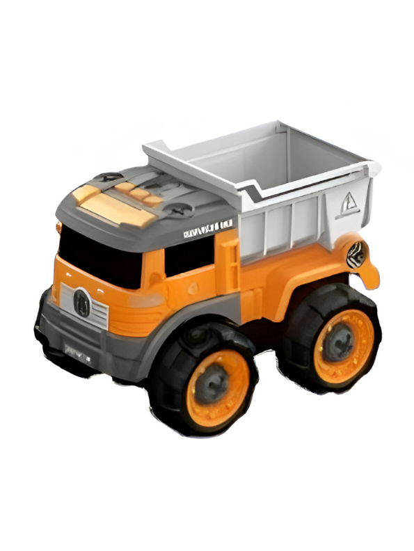 DIY Build & Take Apart Dump Truck Toy for Kids | Educational Orange Construction Vehicle LMI15595
