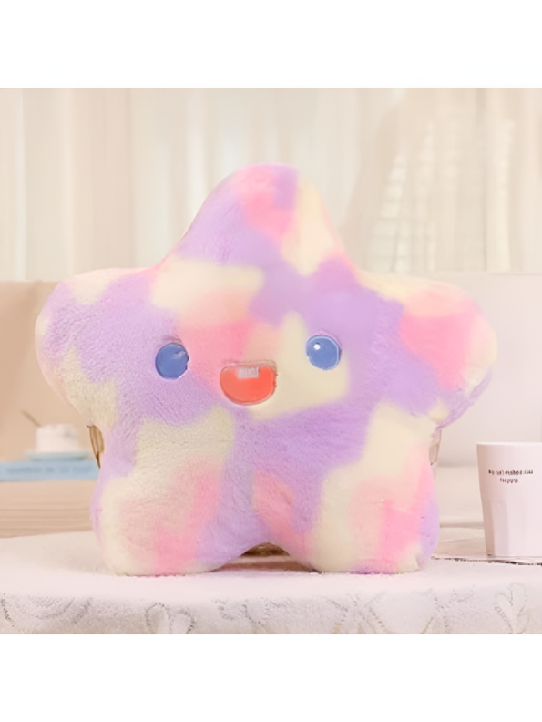 Cute Star-Shaped Plush Toy | Stuffed Star Pillow Soft Toy for Kids & Nursery Decor LMI11602