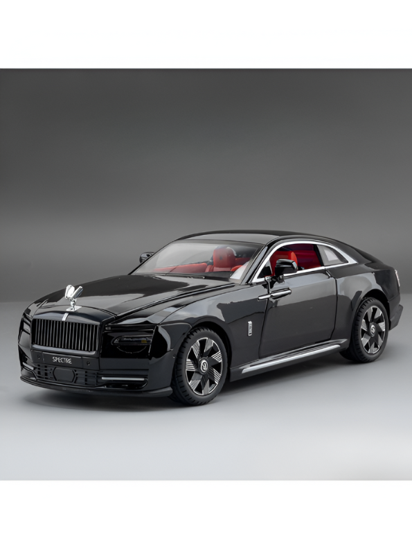 Black - Premium Rolls-Royce Wraith Diecast Model Gift | Detailed Luxury Car Toy with Opening Doors & Hood LMI15802