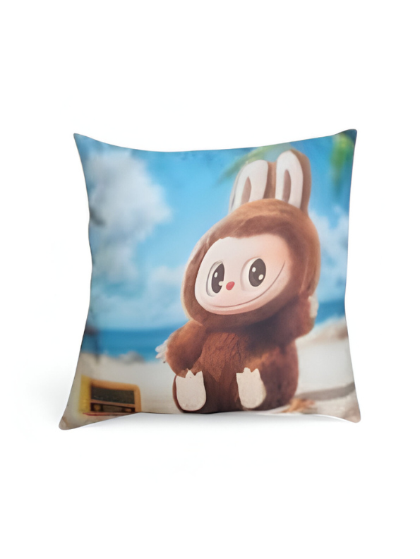 Labubu Plush Pillow | Official Pop Mart The Monsters Series Collectible Stuffed Soft Toy LMI11440
