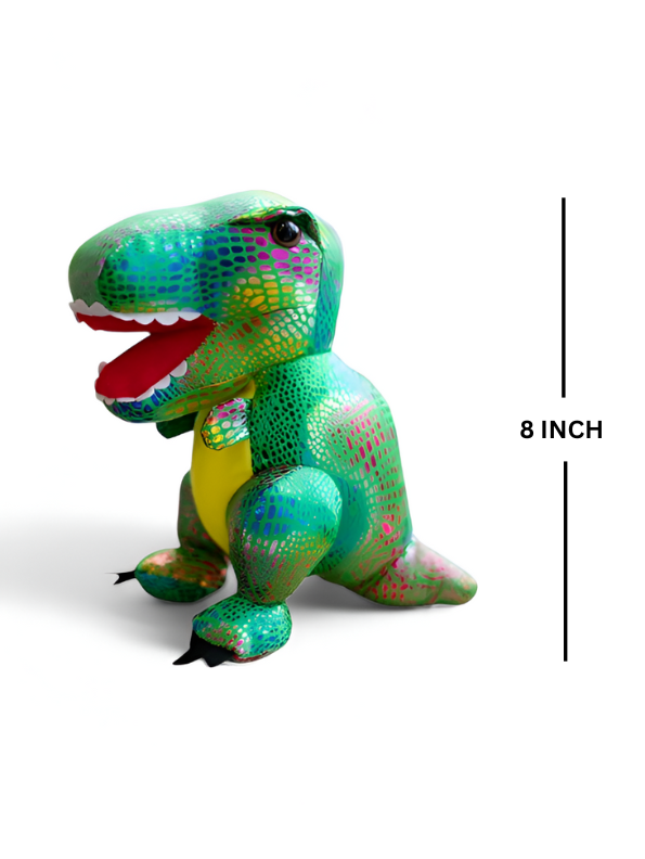 Green - Super Soft Toy Rainbow T-Rex Stuffed Animal - Huggable & Colorful Dinosaur Plushie Toy LMI11902
