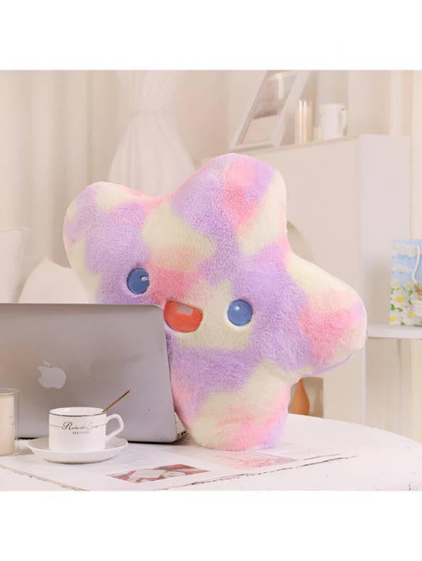Cute Star-Shaped Plush Toy | Stuffed Star Pillow Soft Toy for Kids & Nursery Decor LMI11602