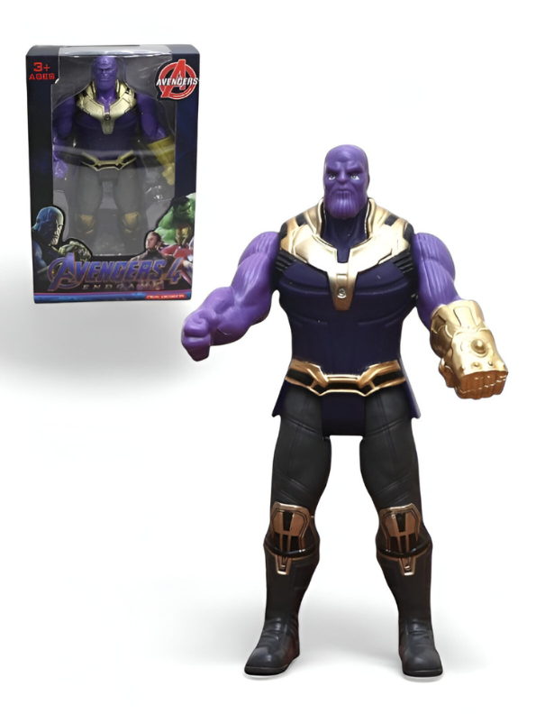 Avengers Thanos Super Power Hero Action Figure with Gauntlet TV626