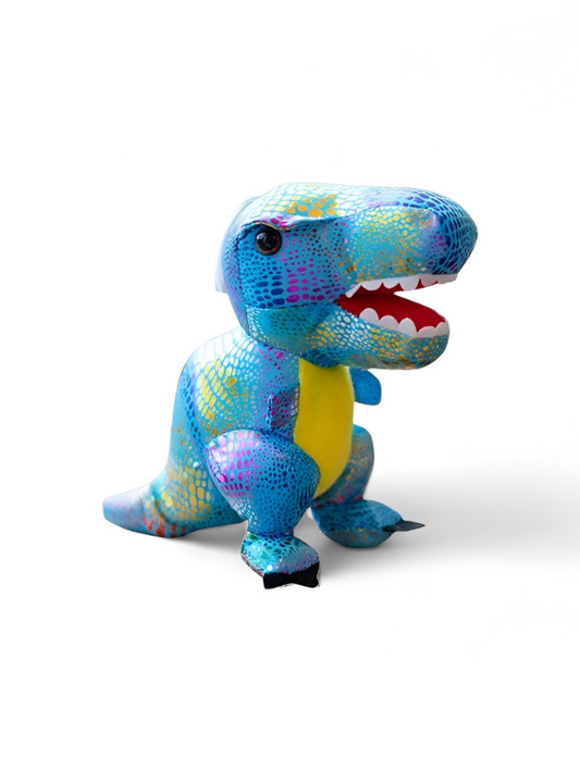 Super Soft Toy Rainbow T-Rex Stuffed Animal - Huggable & Colorful Dinosaur Plushie Toy LMI11902