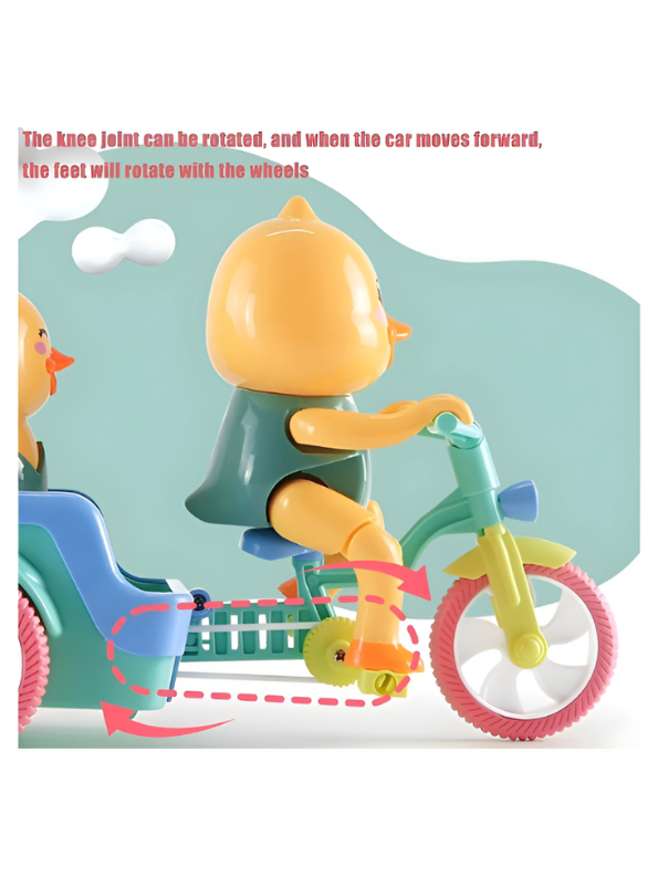 Dancing Duck Electric Tricycle Toy with Music and Lights for Kids LMI11158