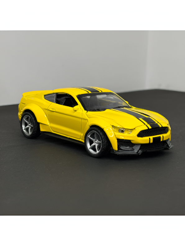 Mustang GT Wide-Body Diecast Toy Car - Scale 1:34 Model Collector's Edition LMI15610