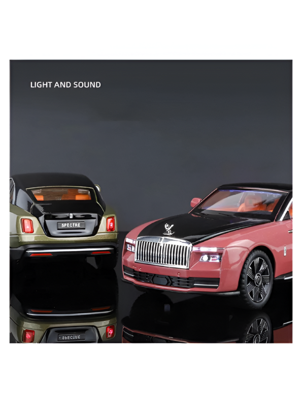 Premium Rolls-Royce Wraith Diecast Model Gift | Detailed Luxury Car Toy with Opening Doors & Hood LMI15802