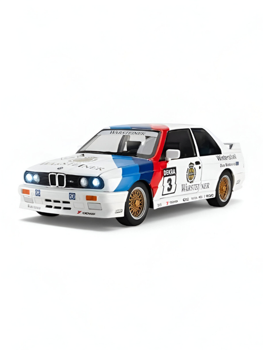BMW E30 M3 DTM Race Car Diecast Model | Warsteiner Livery 1:24 Scale | Classic Touring Car Collectible LMI15794