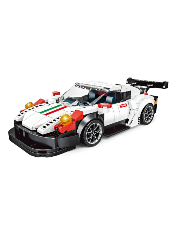 Supercar Building Blocks Set 322+ Pcs | Racing Car Brick Toy Kit for Kids & Adults TV5376.