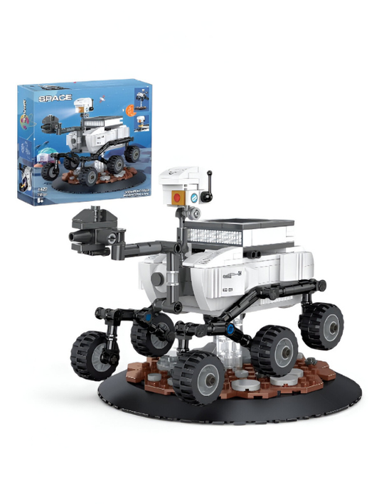 SPACE Rover Building Block Set - 326 PCS Exploration Vehicle LEGO Set - STEM Toy for Kids TV5035