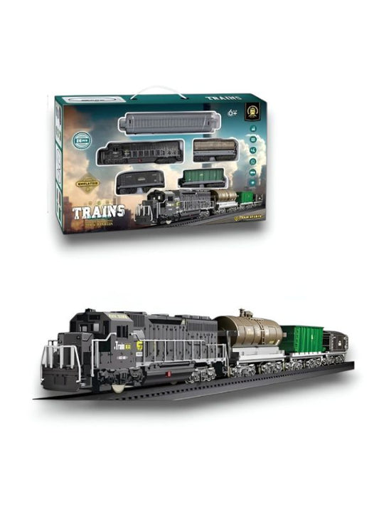 Electric Toy Train Set for Kids Light & Sound | Railway Track Kit | Best Gift for Toddlers & Boys LMI15478