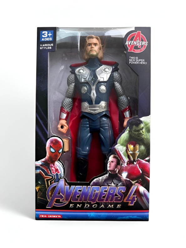 Thor Action Figure with Hammer - Avengers Endgame Marvel Collectible Toy TV626