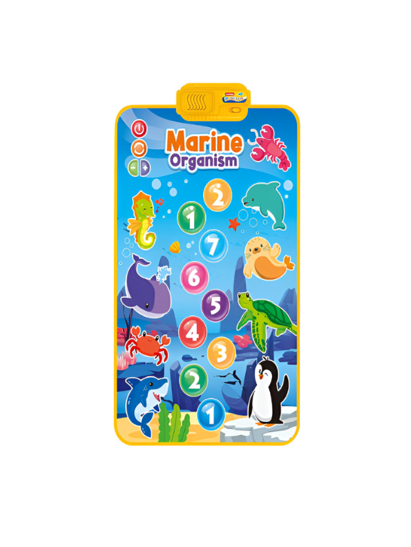 Interactive Musical Baby Toddler Mat | Marine Organism Ocean Theme Electronic Piano Dance Pad LMI15394