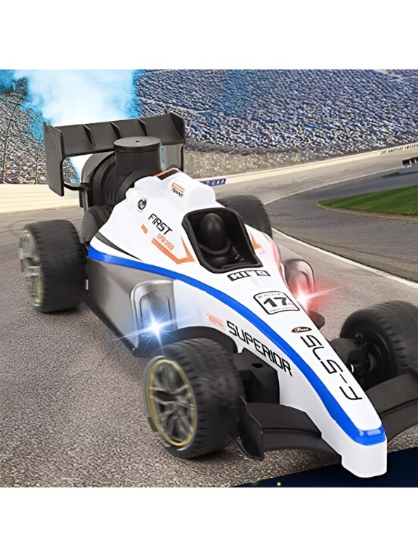 Blue RC Formula 1 Race Car Toy with Remote Control | High-Speed F1 Model for Kids & Adults