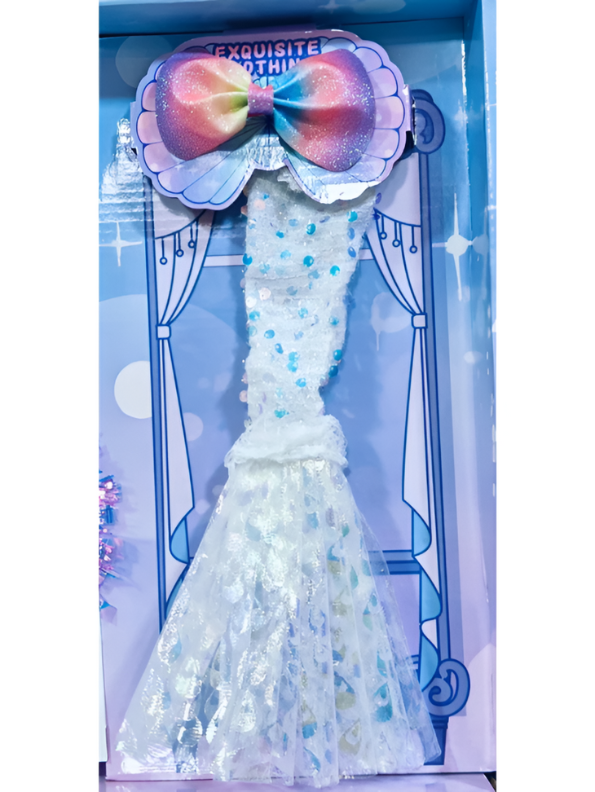 Mariana Mermaid Fashion Doll Set with Angel Wings, Extra Tail, and Deluxe Accessories - Fantasy Toy Gift for Girls NX13132