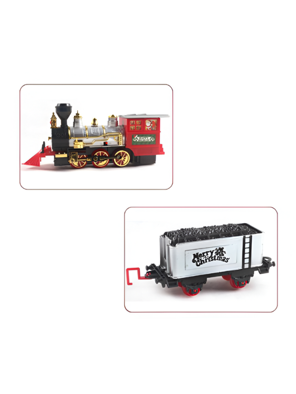 Classic Electric RC Train Set for Kids | 17 PCS Battery Operated Railway with Remote Control LMI15700