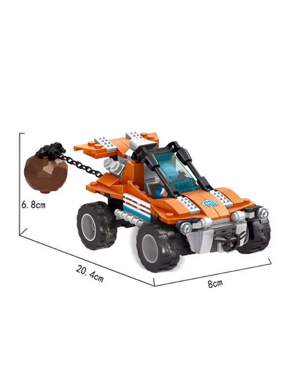 378 PCS Arctic Expedition Building Set with ATV and Rescue Helicopter – Polar Adventure Construction Toy for Kids TV5083