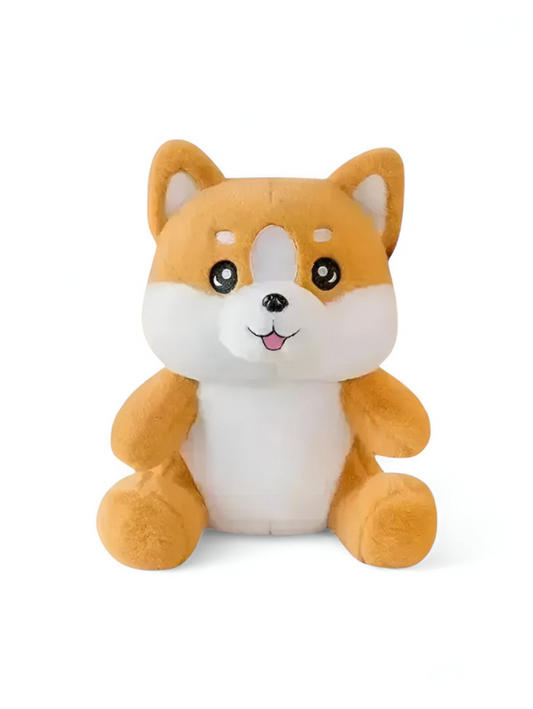 Fluffy Shiba Inu Puppy Plush - Huggable & Super Soft Toy Dog Stuffed Animal for Kids & Adults LMI12510