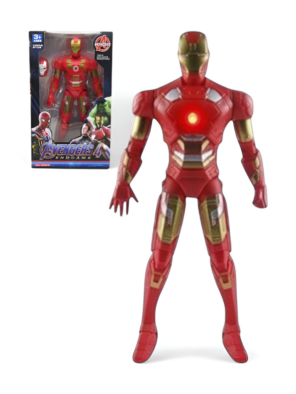 Avengers Endgame Iron Man Toy Figure | Light-Up Superhero Power Action Figure TV626