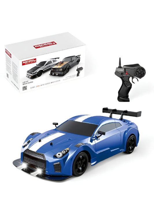 High-Speed RC Drift Car – 1/16 Scale 2.4GHz 4WD Remote Control Racing Car with LED Lights, Smoke Spray & 30+ Min Run Time – Perfect Gift for Kids TV6024