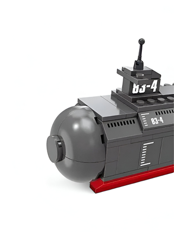 COGO Military Navy Submarine 2-in-1 Building Block Set (No. 7004) – 160 Pieces | Perfect LEGO Alternative for Ages 6+  TV5589