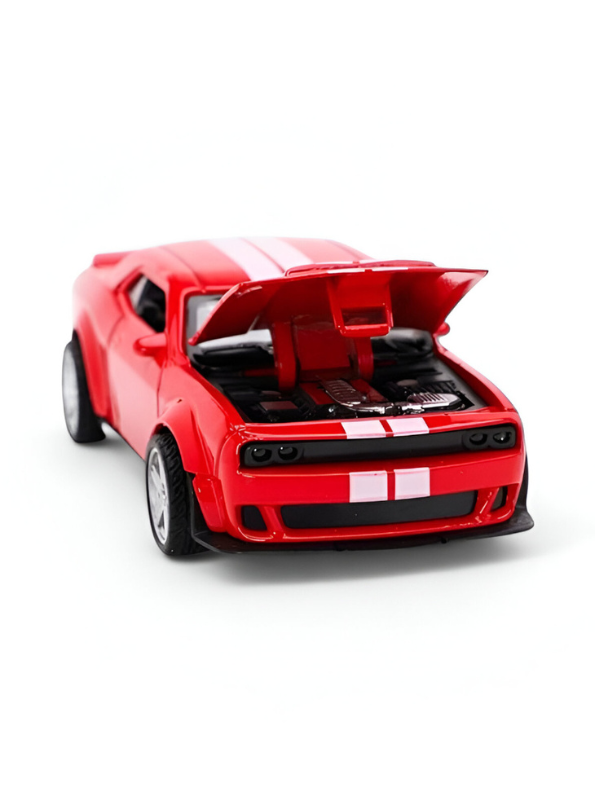 Dodge Challenger SRT Hellcat Die-Cast Model Car 1:32 Scale - Opening Doors, Hood & Trunk LMI15610