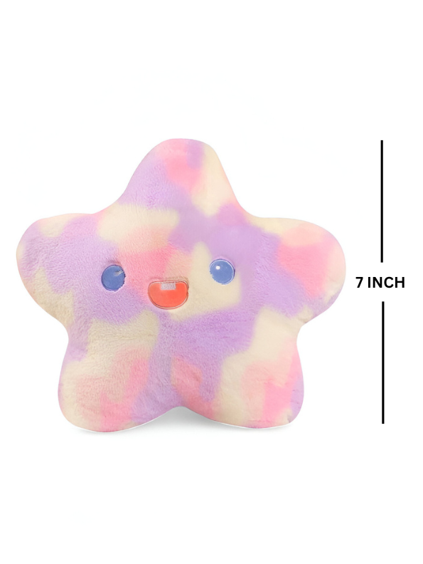 Cute Star-Shaped Plush Toy | Stuffed Star Pillow Soft Toy for Kids & Nursery Decor LMI11602