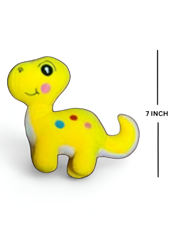 Soft Yellow Dinosaur Plushie - Kawaii Dino Cuddle Soft Toy for Toddlers LMI11915