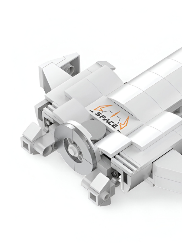 COGO Space Voyager Building Blocks Set – LEGO-Compatible 3-in-1 Rocket & Space Station (176 Pieces) | Ages 6+ | Model TV5631