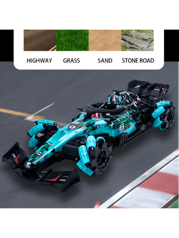 High-Speed RC Formula Racing Car Toy | Remote Control Electric Stunt Vehicle for Kids LMI10739