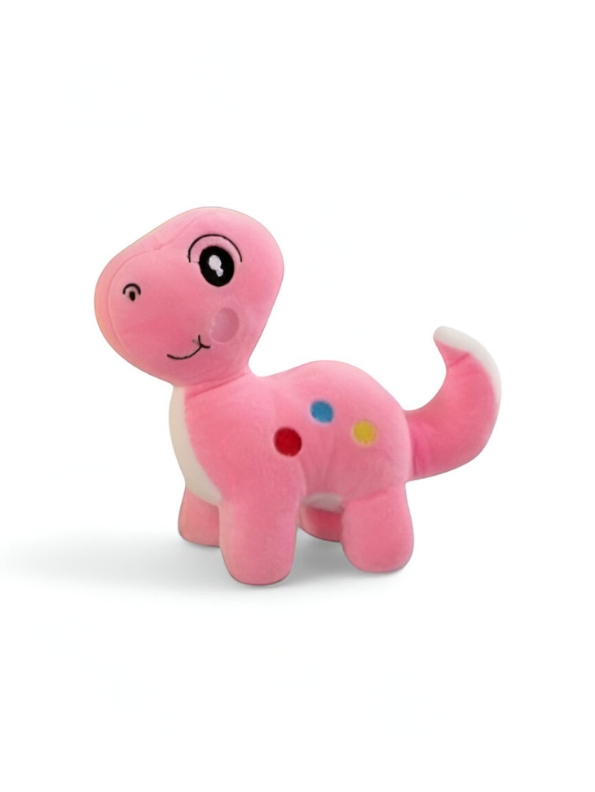 Soft Pink Dinosaur Plushie - Kawaii Dino Cuddle Soft Toy for Toddlers LMI11915