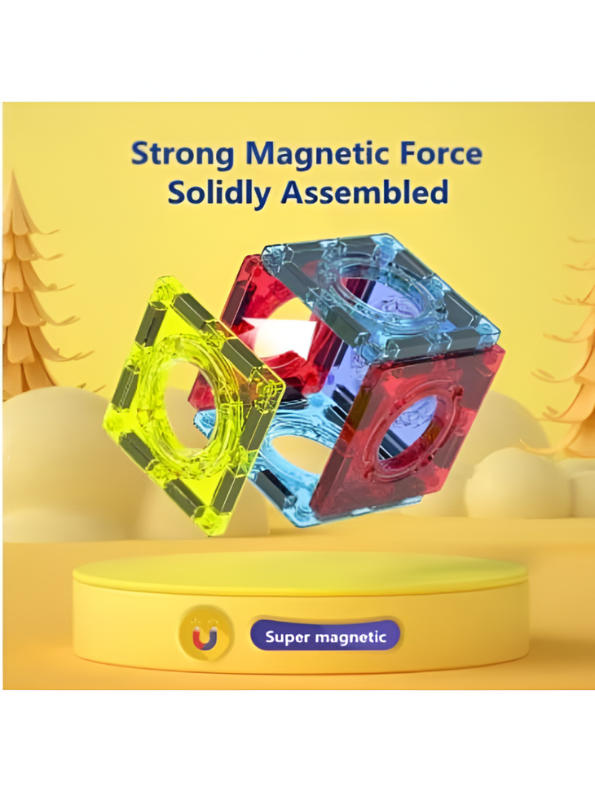 Magnetic Blocks Marble Run Building Block Set - 156 PCS MUSIC TOY LEGO Set - STEM Educational Ball Track for Kids  TV1139