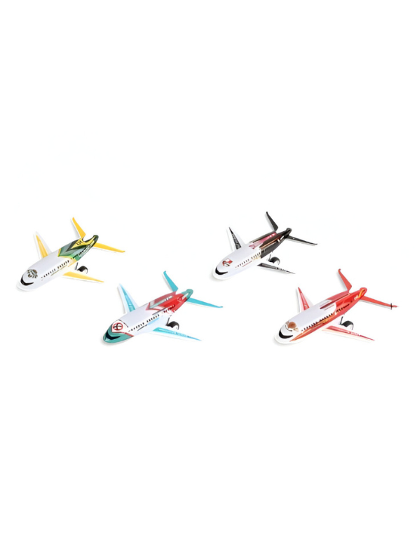 Die-Cast Racing Car and Airplane Model Set for Boys | 10+ Piece Toy Vehicle Playset with Road Signs & Accessories LMI15698