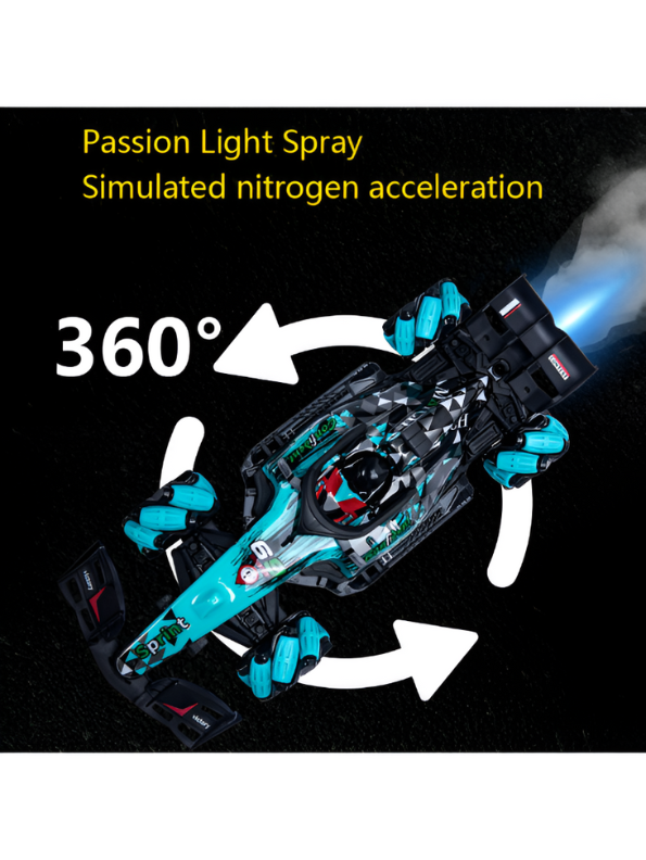 High-Speed RC Formula Racing Car Toy | Remote Control Electric Stunt Vehicle for Kids LMI10739