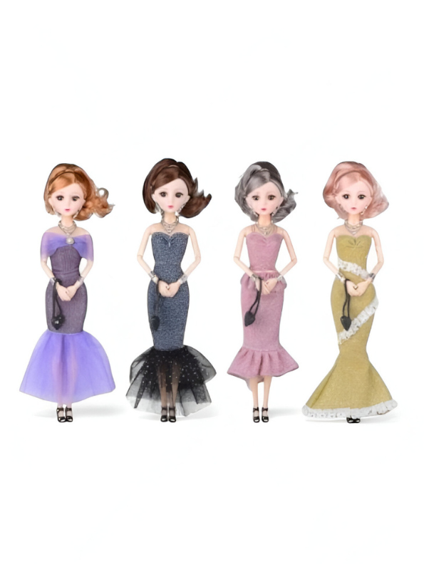 Kally Beauty Queen Fashion Doll (11-Inch) | Elegant Grey Hair | Collectible Toy Gift for Girls 3+ LMI13967