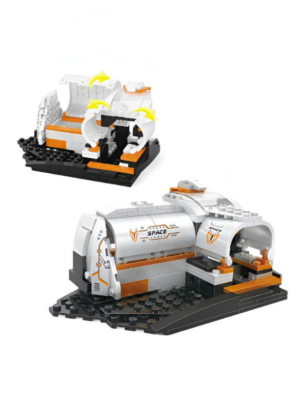 Space Shuttle Building Block Set - 3-in-1 Spaceship, Fighter, and Lander LEGO Set - 168 PCS STEM Toy for Future Astronauts TV847