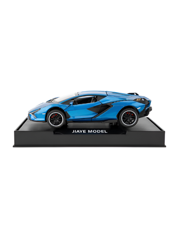 Lamborghini Sián FKP 37 (1:32 Scale) Diecast Toy Car - Pull Back, Open Doors, Lights & Engine Sound LMI15675