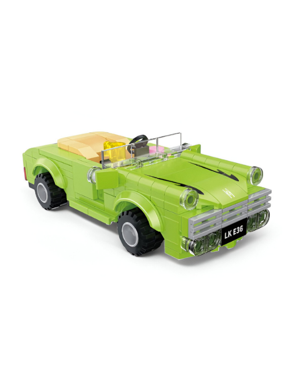 178-Piece Green Vintage Convertible Building Set – LEGO-Compatible Fun for Kids Ages 6 and Up TV5588